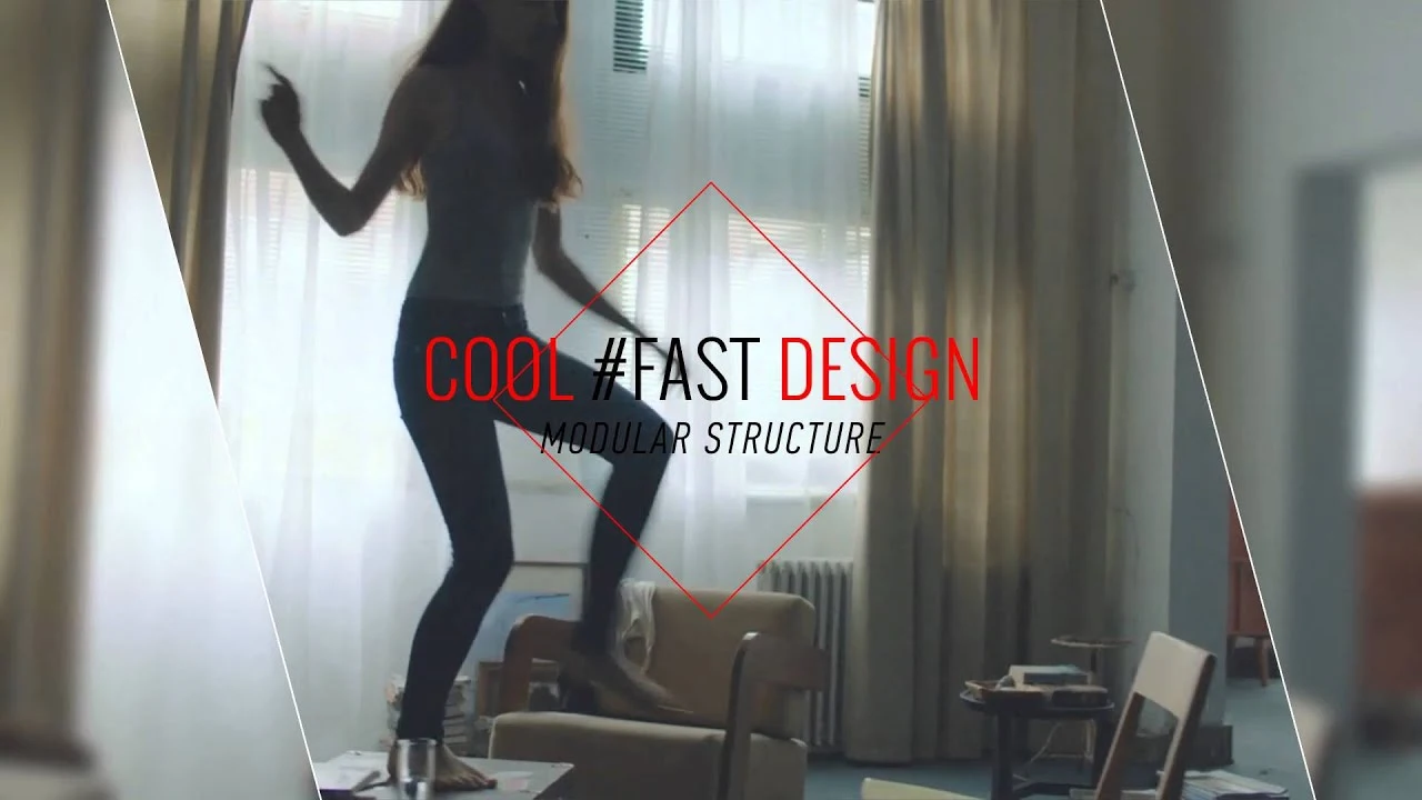 After Effects Template Fashion Promo Opener, After Effects Template intro